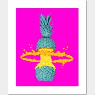 Pineapple explosion T-Shirt Posters and Art